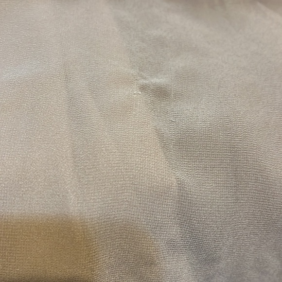 Show Me Your MuMu Caitlin Ruffle Maxi Dune Chiffon Dress Sz M SNAGS - Picture 9 of 10